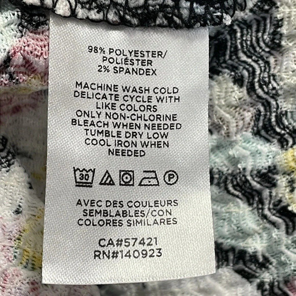 NWT LOFT Floral Shirred Puff Sleeve Top M - Picture 16 of 16